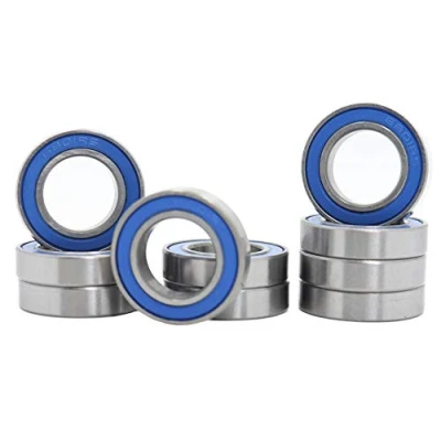 Immagine di Cuscinetto a sfere 6801RS 12x21x5mm, 12x21 ABEC 3 cuscinetti di precisione sigillati in gomma blu (scelta 10 pezzi)