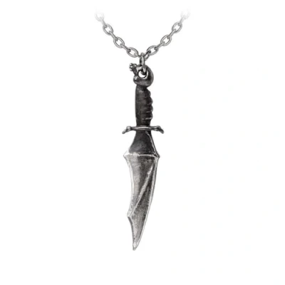 Immagine di Alchemy Gothic Vampyre Knife Pendant Unisex Collana Colore Argento Peltro
