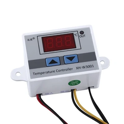 Immagine di Wresetly Interruttore di controllo del termostato regolatore temperatura 12V Digital LED