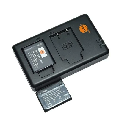 Immagine di DSTE NP BJ1 Batteria di ricambio ricaricabile e doppio caricabatterie, compatibile con fotocamera Nikon EN EL19, DSC RX0, RX0 II (DSC RX0M2)