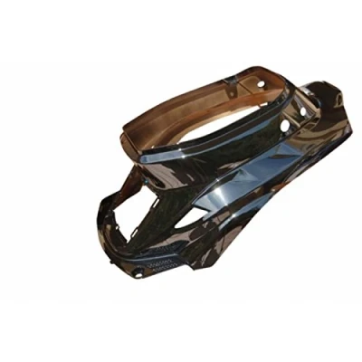 Immagine di one by Camamoto cod. 77390003 plastica carena posteriore nero lucido compatibile con mbk booster yamaha bw&#039;s original anno dal 2014 al 2017