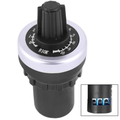 Immagine di Litensh LA42DWQ 22 22mm Potenziometro 10K Governatore rotativo Inverter Convertitore Resistenza a velocità variabile di potenza