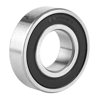 Immagine di Simlug Cuscinetti a sfera, 10Pcs 6205 2RS Cuscinetto sfere con gola profonda doppia faccia guarnizione