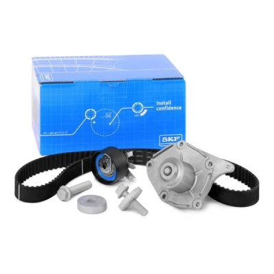 Immagine di SKF VKMC 06134 2 Pompa Acqua + Kit Cinghia Distribuzione 123 RENAULT: Kangoo II Express, TWINGO 2, CLIO DACIA: Duster SUV, Sandero I