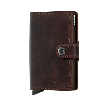 Immagine di Secrid Miniwallet Vintage Chocolate Incisione gratuita