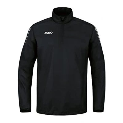 Immagine di JAKO Rainzip Team Felpa con Zip per Tutte Le Stagioni, Nero, XL Uomo