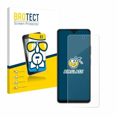 Immagine di brotect Pellicola Protettiva Vetro per Blackview Oscal Tiger 12 Protezione Schermo [Durezza Estrema 9H, Chiaro]