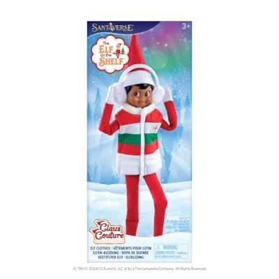 Immagine di Smanicato Imbottito e paraorecchie Accessorio Elf on The Shelf