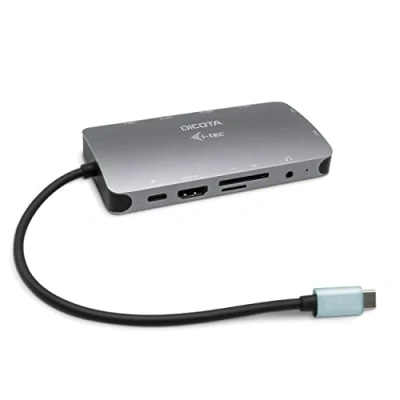Immagine di PrzenoÅ›NA stacja dokujÄ…ca USB C 10 in 1 HDMI PD 100 W