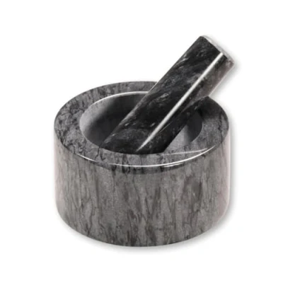Immagine di KESPER Mortaio, materiale: marmo, dimensioni: Ø 13 cm, altezza: 8 colore: grigio scuro 71504