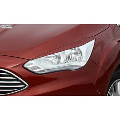 Immagine di RDX Racedesign Palpebre fari compatibile con Ford C Max Facelift 2015 2019 (ABS)