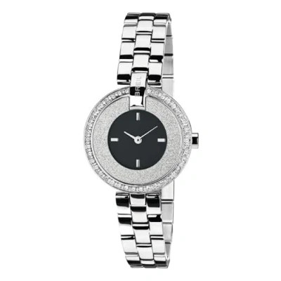 Immagine di Breil Orologio DONNA BREILOGY WATCHES quadrante MONO COLORE NERO movimento SOLO TEMPO 2 LANCETTE QUARZO e BRACCIALE ACCIAIO ARGENTO TW1447