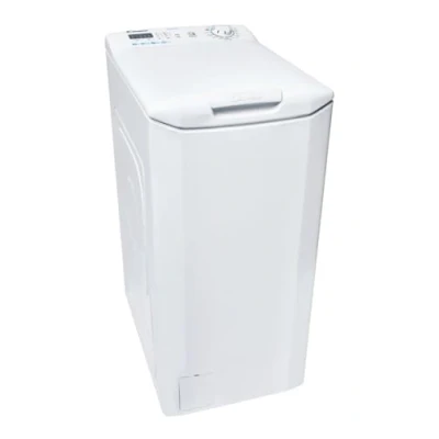 Immagine di Candy Smart CST 06LE/1 11 Lavatrice a Carica dall&#039;Alto, 6 Kg, 1000 Giri, Connettività NFC, Cicli Rapidi, Rilevatore Classe E, 41x60x86cm, Bianco