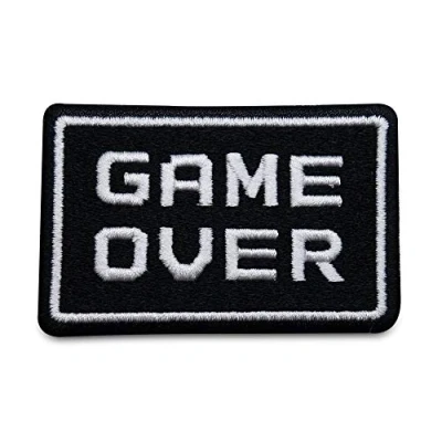 Immagine di Finally Home Game over Toppe termoadesive da applicare con il ferro stiro