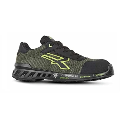 Immagine di U Power RV20096 Linea RED LEVE Modello ROBIN Scarpe di Sicurezza, S1P SRC ESD, Nero, 43 Dimensioni