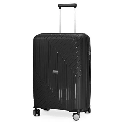 Immagine di Hauptstadtkoffer TXL Trolley da viaggio in 3 misure, polipropilene rigido robusto e leggero, Nero, Koffer 66cm, valigetta