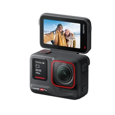 Immagine di Insta360 Ace Pro Action cam impermeabile Co disegnata con Leica, sensore da 1/1.3&quot; e riduzione del rumore per una qualità d&#039;immagine imbattibile, 4K120fps, schermo orientabile 2,4&quot; funzioni AI