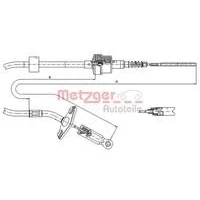 Immagine di METZGER 12.7200 Cavo Frizione COFLE FIAT: Strada Pick up, Palio I Weekend, Hatchback