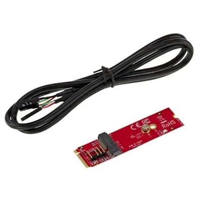 Immagine di KALEA INFORMATIQUE Adattatore da scheda M2 E Key o E+A a porta M.2 M per WiFi, Bluetooth, Dual Band ...