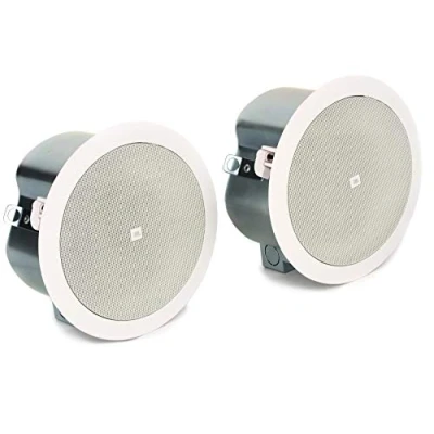 Immagine di JBL Professional C24CT MicroPlus Altoparlanti da soffitto 11,4 cm, colore: bianco, venduti in coppia