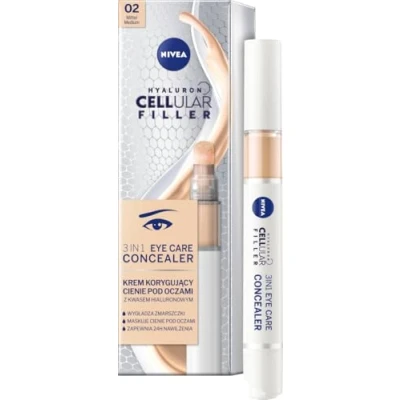 Immagine di Nivea Cellular 3IN1 EYE CARE Concealer Correttore, Taglia: 4 ml, Middle