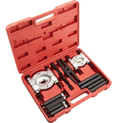 Immagine di TecTake Kit estrattori 12pz per cuscinetti interni ed esterni avantreno sospensioni