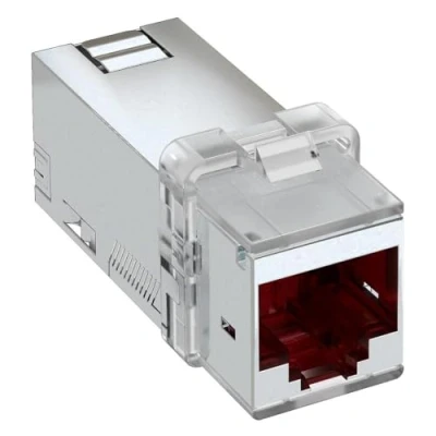Immagine di OBO Bettermann ASM C6A G Modulo RJ45 da incasso CAT 6A
