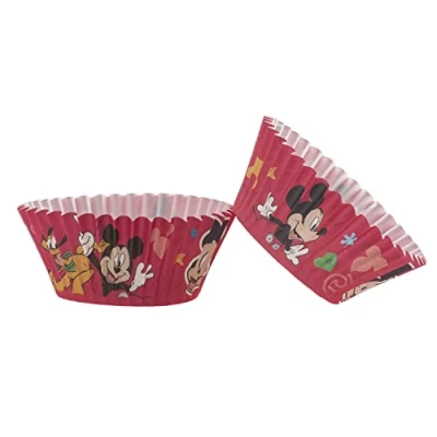Immagine di Dekora 339263 Pirottini per cupcake, motivo: Topolino Disney, 25 pezzi