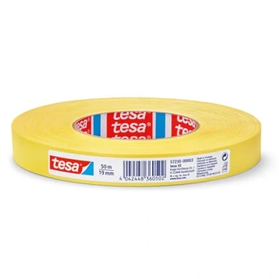 Immagine di tesa PERFECT 57230 00003 02 Nastro in tessuto tesa® extra Power Giallo (L x L) 50 m 19 mm 1 pz.