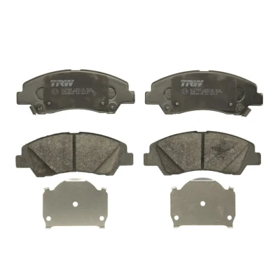 Immagine di TRW GDB3618 Kit pastiglie freno con segnalatore acustico usura HYUNDAI: i10 II Hatchback, MERCEDES BENZ: Sprinter 3.5 T Bus
