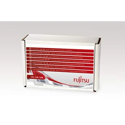 Immagine di Fujitsu/PFU: 3586 100K per S1500, S1500M, fi 6110, N1800, N1800A. Include 1 rullo di prelievo e 2 cuscinetti separazione. Durata stimata: fino a scansioni.