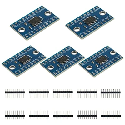 Immagine di EPLZON TXS0108E convertitore di livello logico full duplex ad alta velocità 3,3 V 5 IIC 8 bit Modulo bidirezioale compatibile con Raspberry Pi e Arduino (confezione da set)