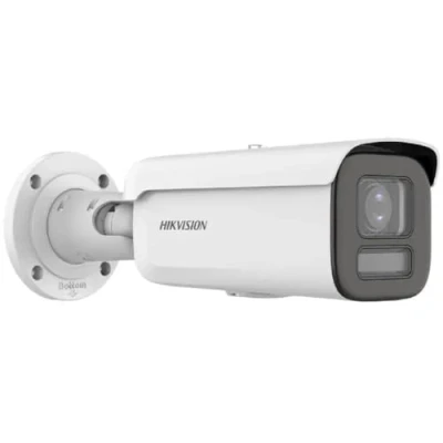Immagine di Hikvision Digital Technology DS 2CD2687G2HT LIZS(2.8 12mm)(eF) Überwachungskamera, Smart Hybrid Light ColorVu, 2.8 12mm, Bullet, IP, 8MP, weiß