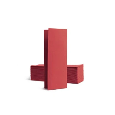 Immagine di Alvotex Chic Airlaid 50 tovaglioli usa e getta, piegati a 1/8 in tessuto, 32 x 40 cm, bordeaux