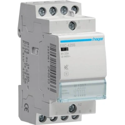 Immagine di Hager ESC425S Contattore dinstallazione 4 NA 400 V 1 pz.