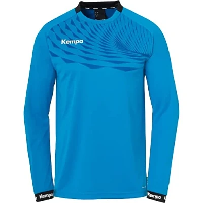 Immagine di Kempa Wave 26 Maglia a Maniche Lunghe da Uomo, Lunghe, per Lo Sport,