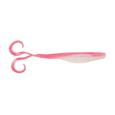 Immagine di Berkley Gulp! Saltwater Crazy Legs Jerk Shad 5in (5 pezzi) Pink Shine Shads