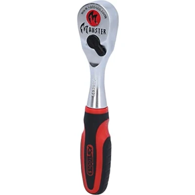 Immagine di KS TOOLS 935.1490 Cricchetto reversibile 80 6,3 (1/4&quot;) 125 Acciaio al cromo vanadio