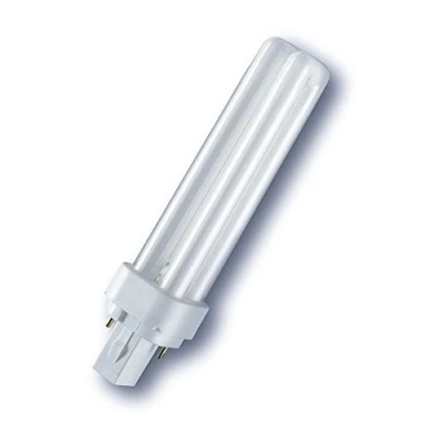 Immagine di LAMPADA DULUX D G24 d2 OSRAM 18W LUCE CALDA 2700K 827