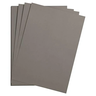 Immagine di Clairefontaine 975262C Confezione di carta Maya 25 Fogli da Disegno Liscia Grigio acciaio A4 21x29,7 cm 185g Ideale per il e le attività creative