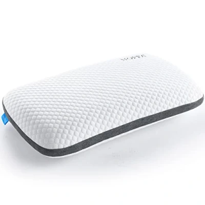 Immagine di NOFFA Cuscino Duro per Dormire, Alto 11 cm Memory Foam Che Non Affonda, Rigido Letto Singolo Guanciale Ortopedico Cervicale 40x60