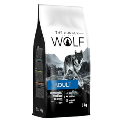 Immagine di the Hunger of Wolf Cibo secco per cani adulti sovrappeso o sterilizzati, linea mantenimento a base di pollo 3 kg