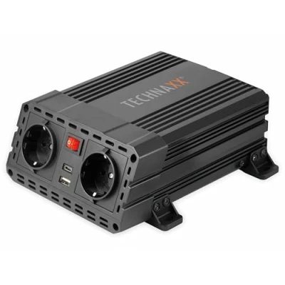 Immagine di Technaxx Inverter TE19 600 W 12 V/DC 230 V/AC