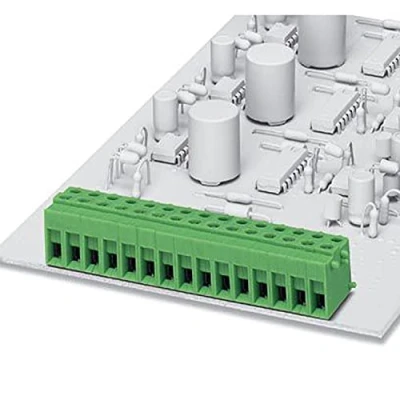 Immagine di Phoenix Contact 1701023 Morsetto a vite 1.50 mm² Numero Poli (num) 1 Verde 50 pz.