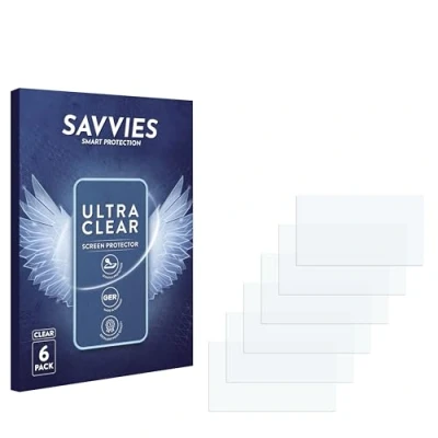 Immagine di savvies (6 Pezzi Pellicola Protettiva per Casio FX CG50 Protezione Schermo Trasparente