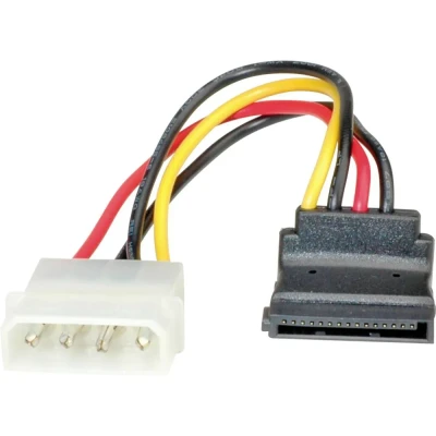 Immagine di Cavo Computer Roline [1x Spina Molex 4 poli 1x SATA di alimentazione] 0.10 m Multicolore