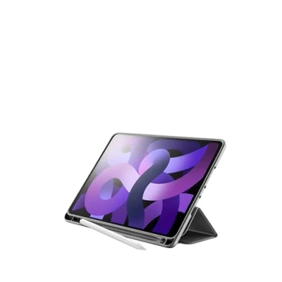 Immagine di Cellularline Folio Pen Custodia ultra protettiva con Alloggiamento per Apple Pencil Compatibile iPad Air 10.9&quot; (2022) / 10.9&#039;&#039; (2020) Pro 11&#039;&#039; (2018)