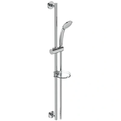 Immagine di Ideal Standard Idealrain, Kit asta doccia, Saliscendi con accessori, Cromato