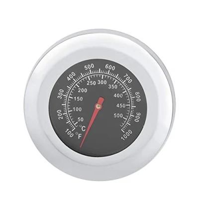 Immagine di HERCHR Termometro Sonda Barbecue,Termometri per Carne Barbecue,Termometro Forno in Acciaio Inox,7.5cm Temperatura Indicatore Grill,Termometro Legna,Termometro da BBQ Cucinare