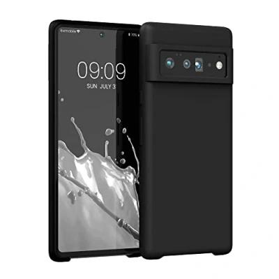 Immagine di kwmobile Cover per Google Pixel 6 Pro Custodia Back Case Smartphone in Silicone TPU Protezione Gommata nero